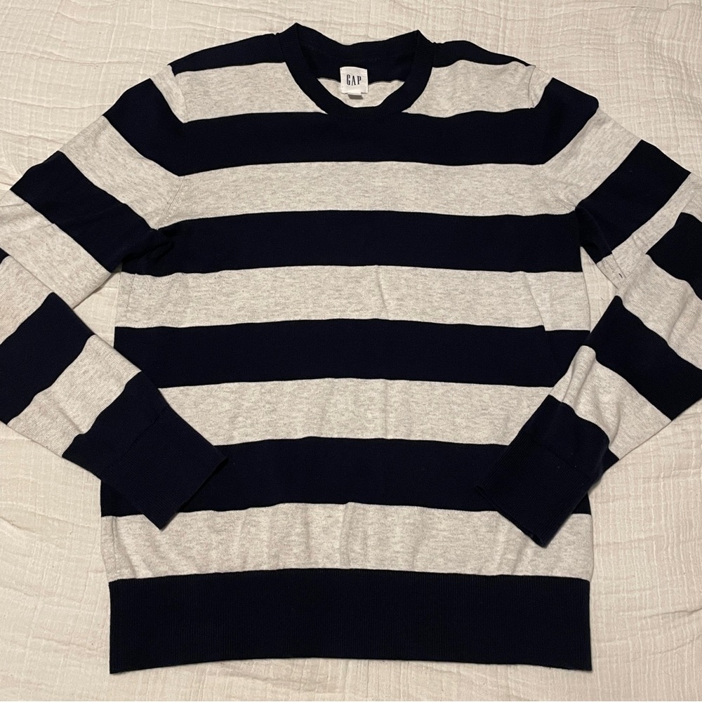Gap Striped Crewneck Sweater
